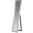STANDSPIEGEL - Silberfarben, Design, Glas/Holzwerkstoff (40/170/40cm) - KARE-Design
