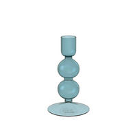 KERZENHALTER - Pastellblau, KONVENTIONELL, Glas (7,5/7,5/13,5cm) - like.Villeroy & Boch