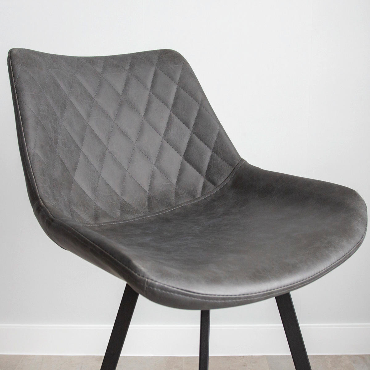 SADA BAROVÝCH STOLIČIEK 2 kus - čierna/antracitová, Konventionell, kov/textil (50/102/55cm) - MID.YOU