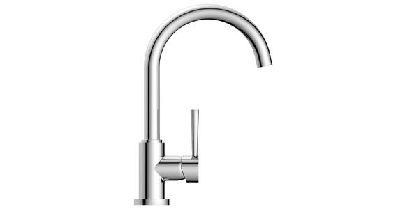 KÜCHENARMATUR - Chromfarben, Basics, Metall (22/34/6cm) - Xora