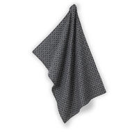 GESCHIRRTUCH Schwarz, Weiß  - Schwarz/Weiß, Basics, Textil (50/70cm) - Kela