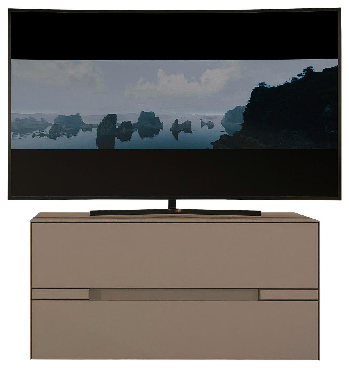 HÄNGEELEMENT Taupe  90/44/43 cm  - Taupe, Design, Holzwerkstoff (90/44/43cm) - Novel