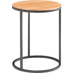 BEISTELLTISCH in Holz 39/39/54 cm  - Schwarz, Design, Holz/Metall (39/39/54cm) - Johann Jakob