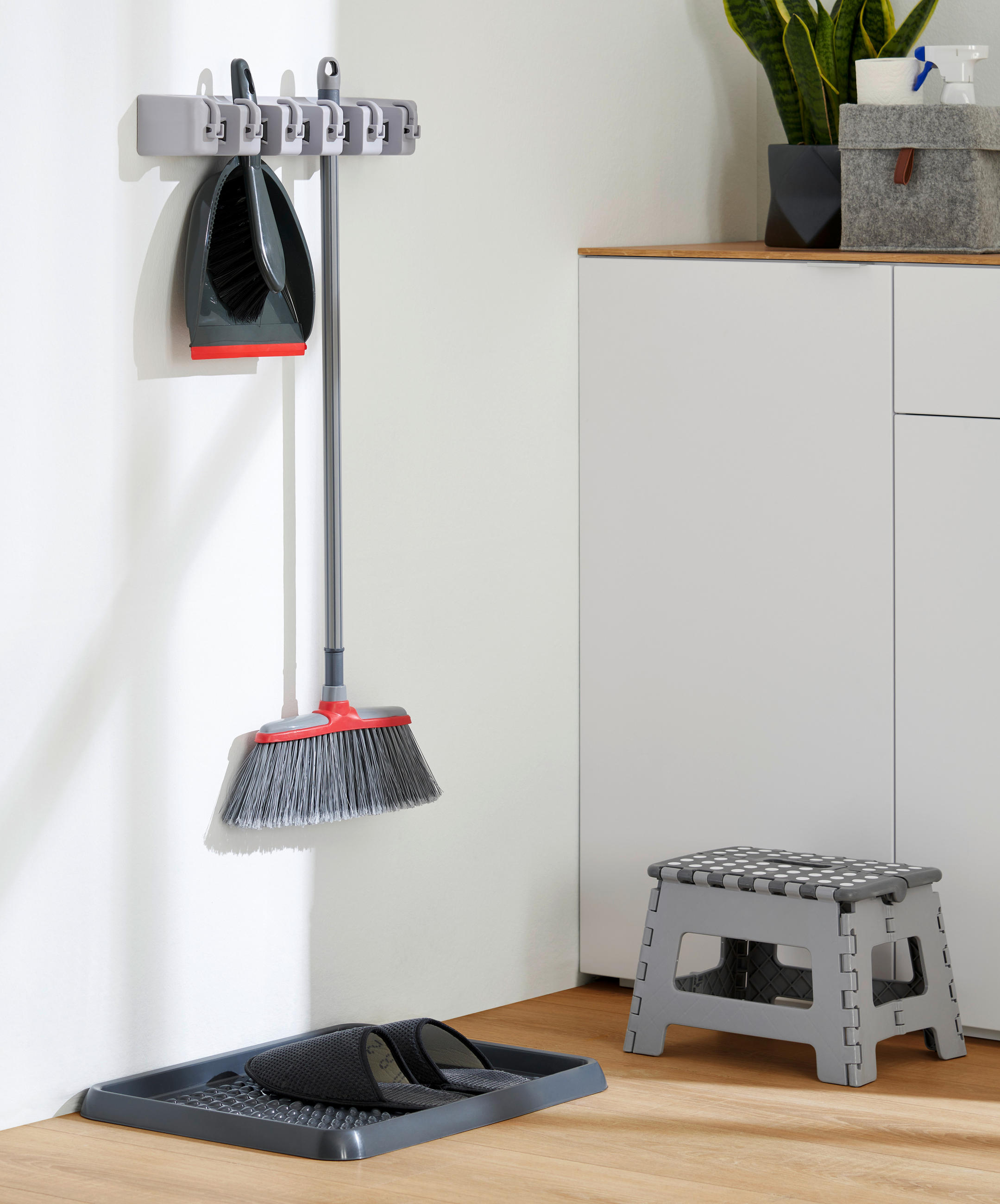 CUIER PENTRU UNELTE - gri, Konventionell, plastic (34cm)