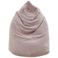 SITZSACK Webstoff 220 L  - Rosa, KONVENTIONELL, Textil (65/95/75cm) - Xora
