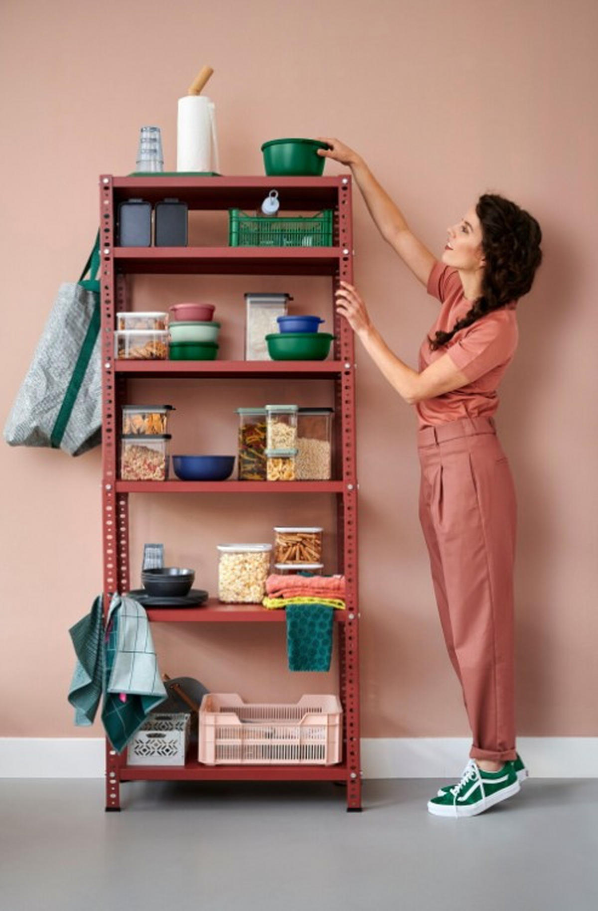 VORRATSDOSENSET 3-teilig  - Salbeigrün/Multicolor - Mepal