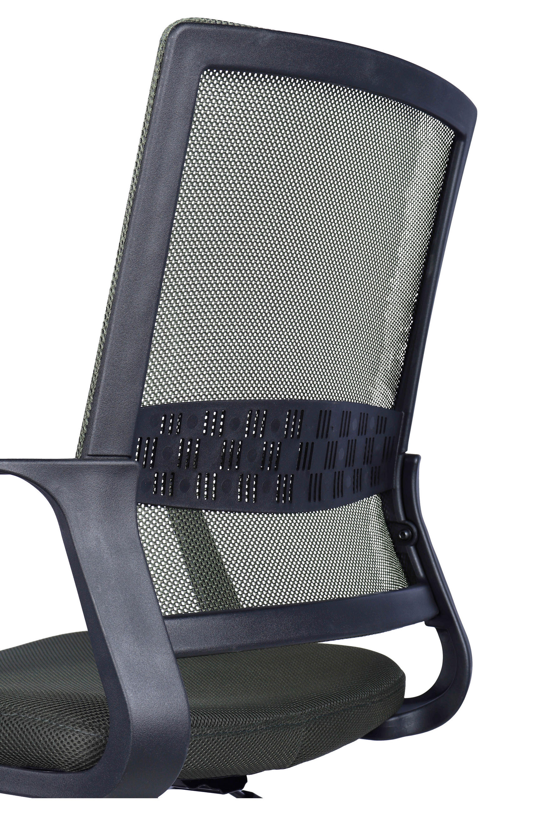 FORGÓSZÉK  feszített neccháló fekete, sötétzöld  - fekete/sötétzöld, Design, műanyag/textil (54/91/101/60cm) - Carryhome