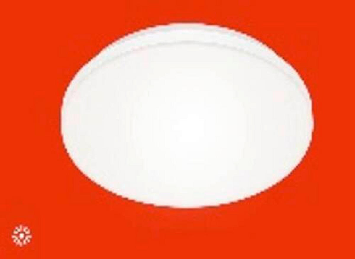 LED-DECKENLEUCHTE 30/7 cm   - Weiß, Design, Kunststoff/Metall (30/7cm)