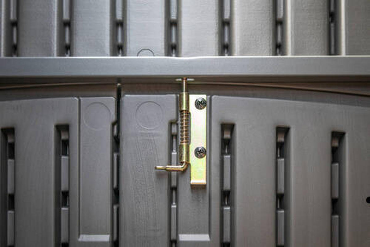 GERÄTEHAUS 204/227/204 cm  - Grau, Basics, Kunststoff (204/227/204cm) - Ambia Garden