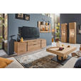 LOWBOARD  192/52/44 cm 1 Schublade(n) stehend, hängend  - Eichefarben/Anthrazit, Natur, Holz/Metall (192/52/44cm) - Valnatura