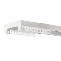 GARDINSKENA 200 cm  - vit, Basics, metall (200cm)