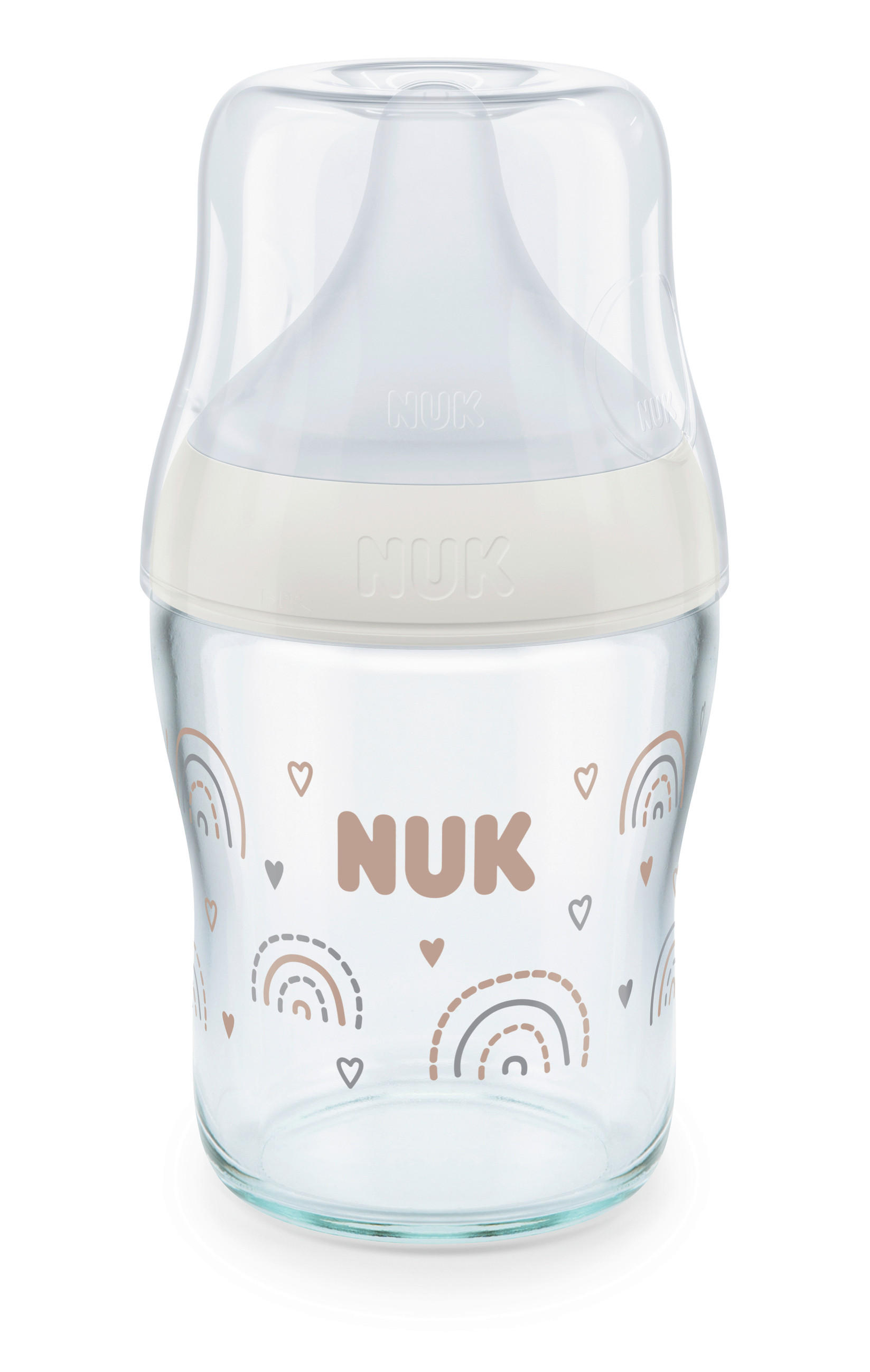BABYFLASCHE Perfect Match 120 ml  - Basics (7,2/7,2/17,3cm) - NUK