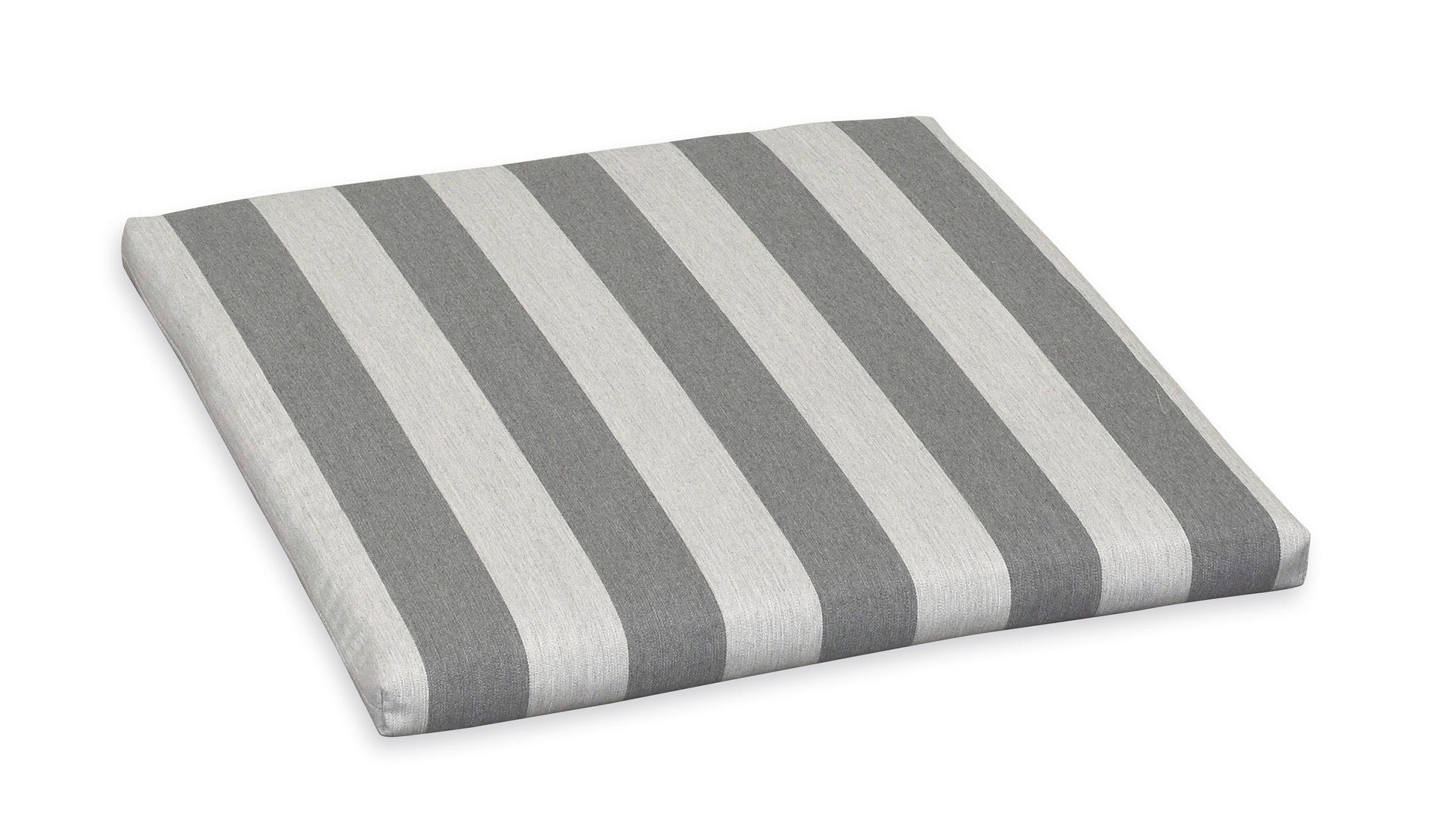 GARTENHOCKERAUFLAGE   50/4/50 cm  - Anthrazit/Hellgrau, Basics, Textil (50/4/50cm)