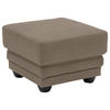 HOCKER in Textil Grau  - Schwarz/Grau, Design, Kunststoff/Textil (65/46/65cm) - Livetastic