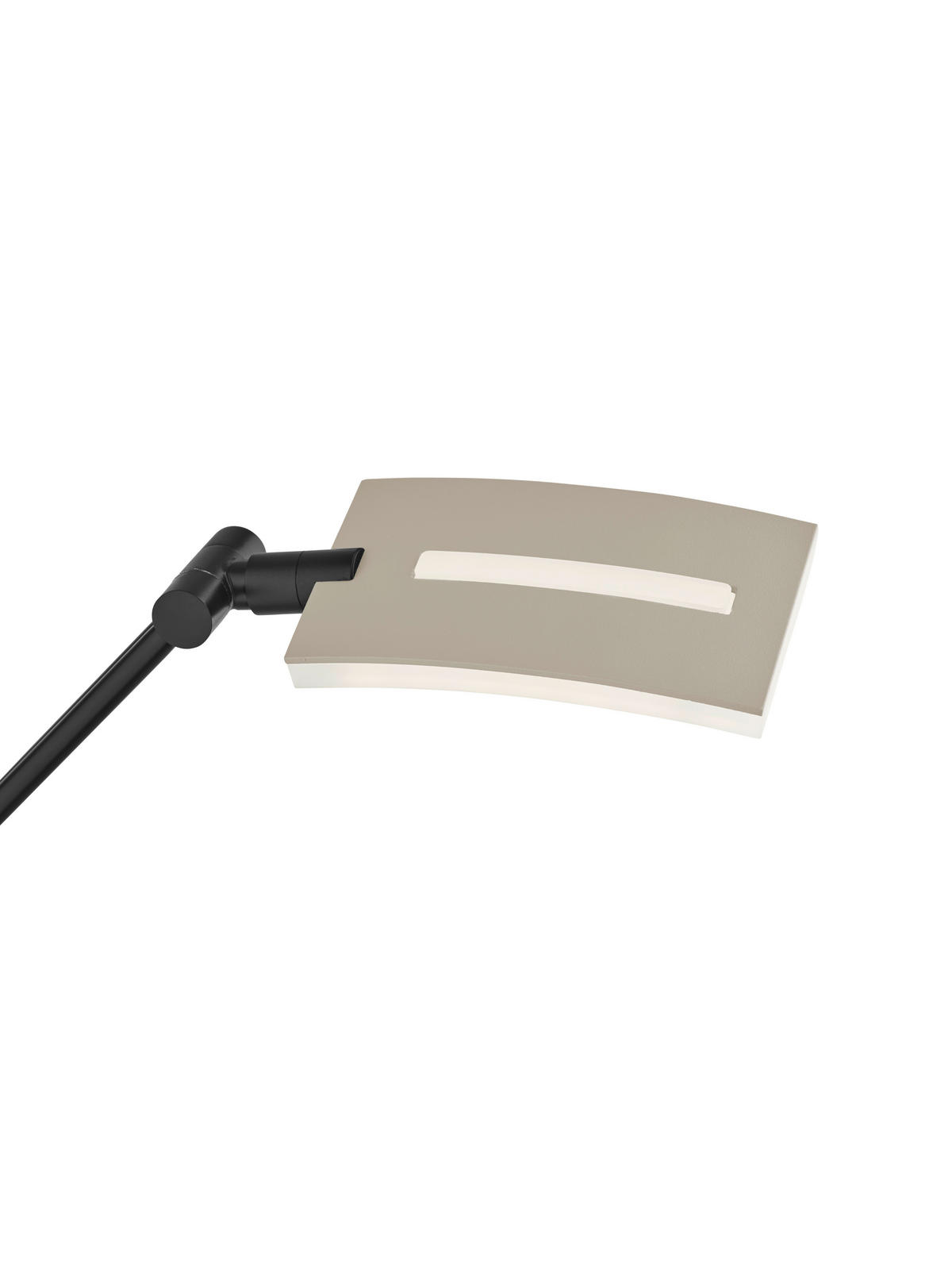 LED-STEHLEUCHTE 22/110 cm    - Taupe, Design, Metall (22/110cm) - Hell