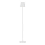 AKKU-STEHLEUCHTE 22/130 cm    - Weiß, Design, Kunststoff/Metall (22/130cm) - Novel