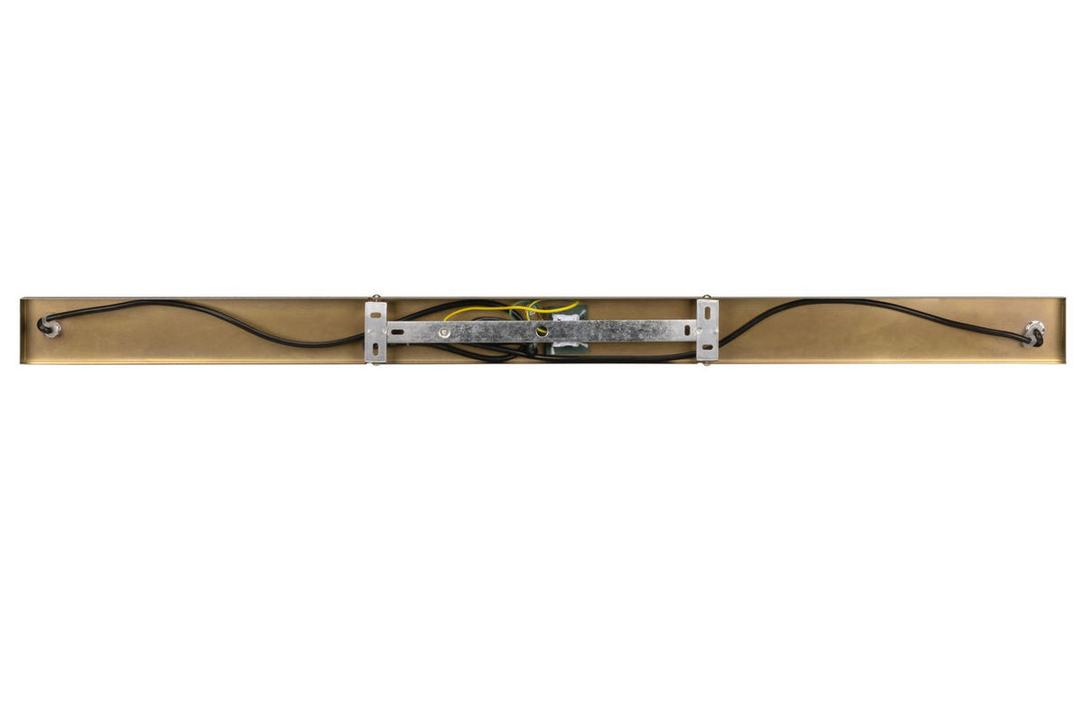 HÄNGELEUCHTE Leonie 110/20/150 cm   - Bernsteinfarben, Basics, Glas/Metall (110/20/150cm) - Novel