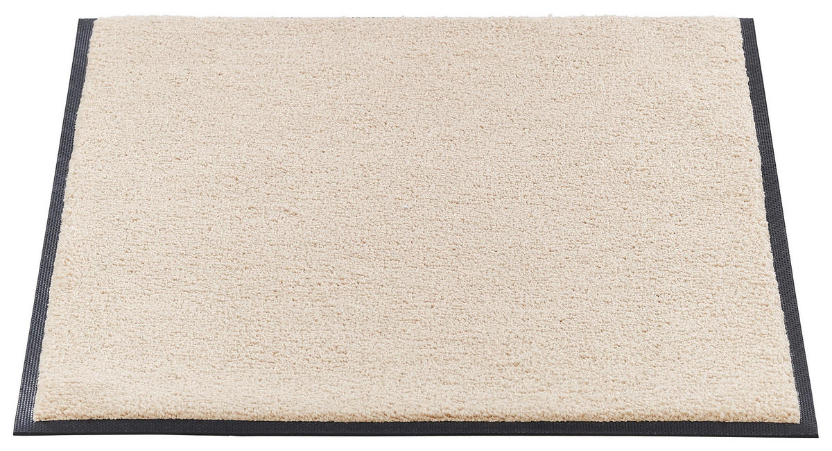 FUßMATTE 50/75 cm  - Sahara, Basics, Kunststoff/Textil (50/75cm) - wash+dry