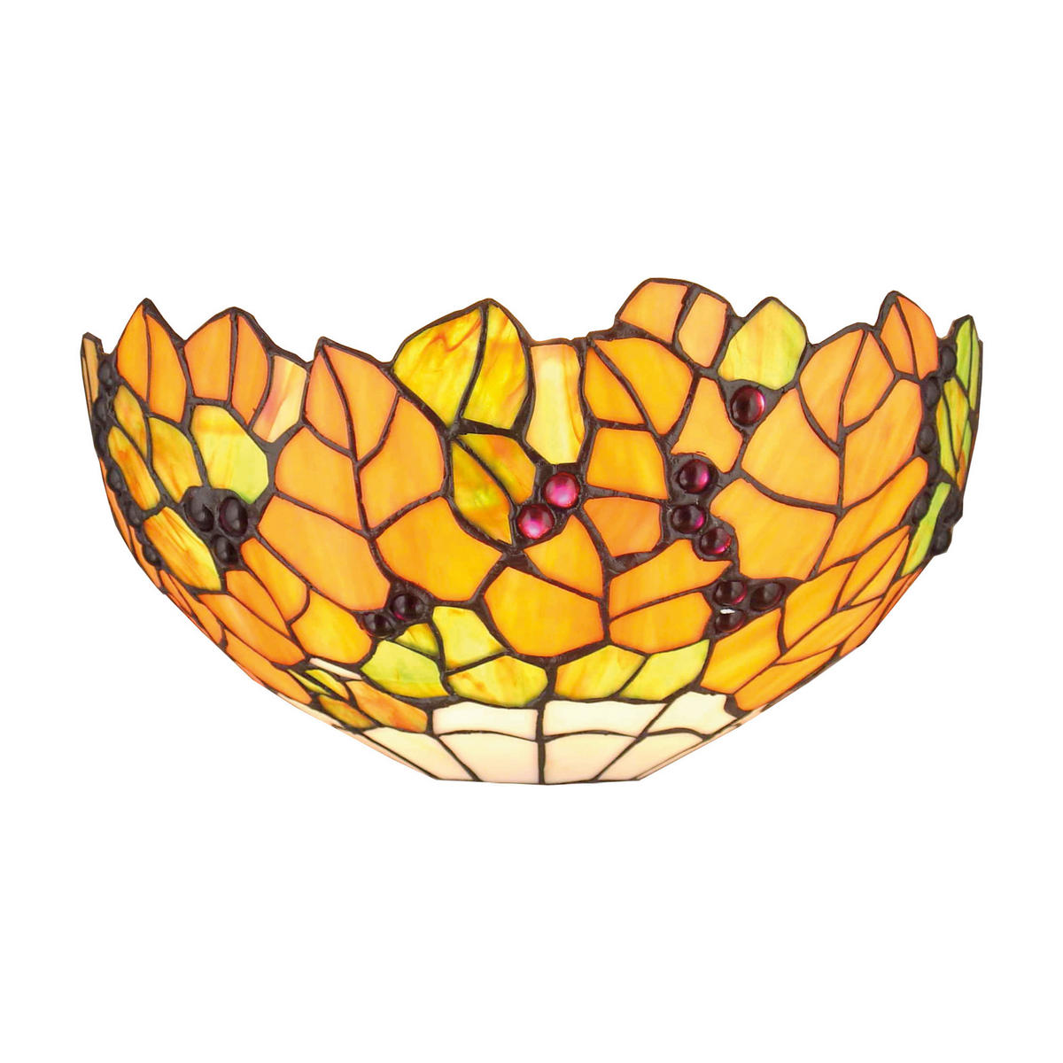 FALILÁMPA - többszínű, Basics, Üveg (16/15.5/32cm)