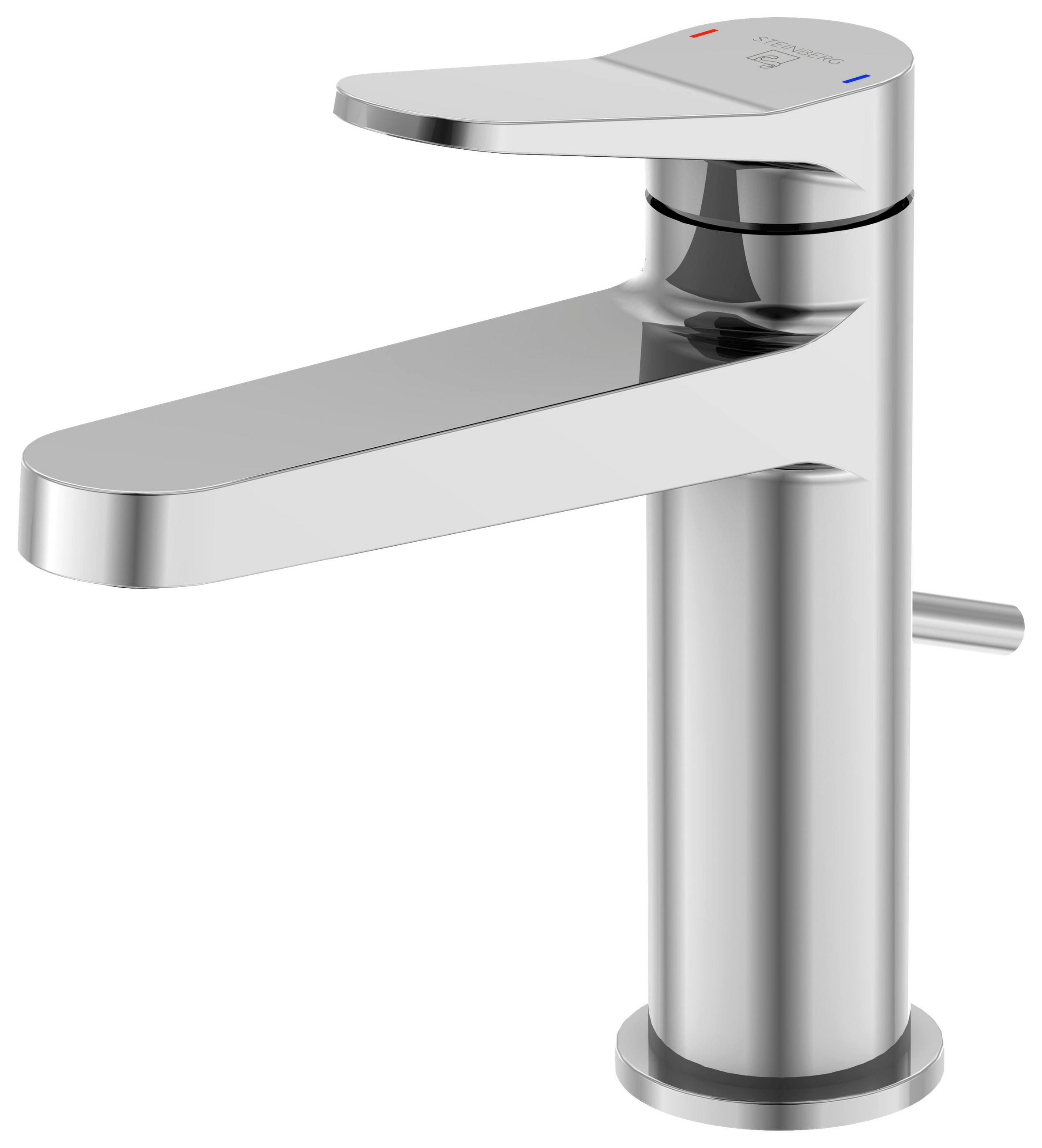 WASCHTISCHARMATUR 4,9/16,9/12,6 cm  - Chromfarben, MODERN, Metall (4,9/16,9/12,6cm)