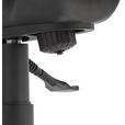 CHEFSESSEL Lederlook, Netz Schwarz  - Schwarz, KONVENTIONELL, Textil/Metall (73/112 - 122/73cm) - Cantus
