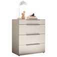 KOMMODE  in 80/78,4/43 cm  - Chromfarben/Champagner, Basics, Glas/Holzwerkstoff (80/78,4/43cm) - Dieter Knoll