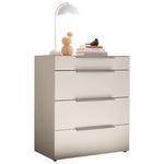 KOMMODE  in 80/78,4/43 cm  - Chromfarben/Champagner, Basics, Glas/Holzwerkstoff (80/78,4/43cm) - Dieter Knoll