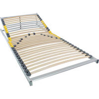 LETVENA PODLAGA 80/200 cm, - naravne barve/antracit, Basics, kovina/umetna masa (80/200cm) - Sleeptex