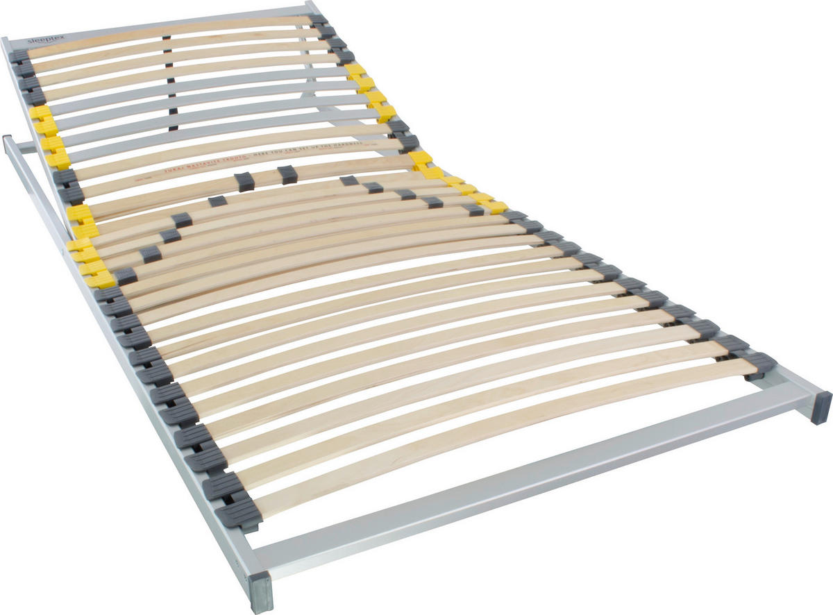 LETVENA PODLAGA 80/200 cm, - naravne barve/antracit, Basics, kovina/umetna masa (80/200cm) - Sleeptex