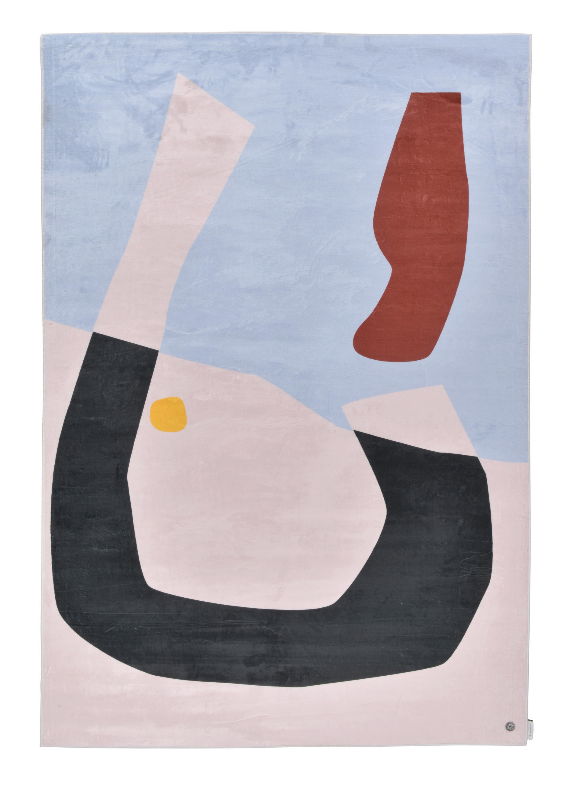 WEBTEPPICH 160/230 cm Shapes - ONE Multicolor, Hellblau  - Multicolor/Hellblau, Design, Textil (160/230cm) - Tom Tailor