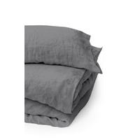 BETTWÄSCHE LEINEN 140/200 cm  - Grau, Basics, Textil (140/200cm)