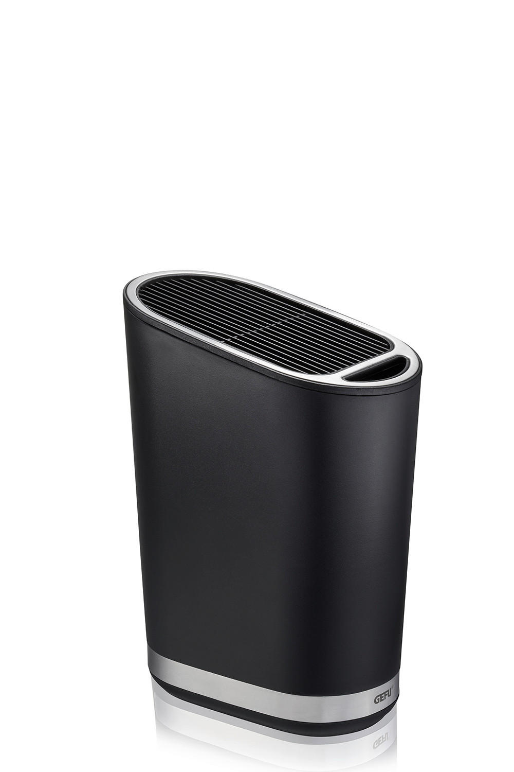 MESSERBLOCK SMARTLINE  - Edelstahlfarben/Schwarz, Design, Kunststoff/Metall (11/25,5/19cm) - Gefu