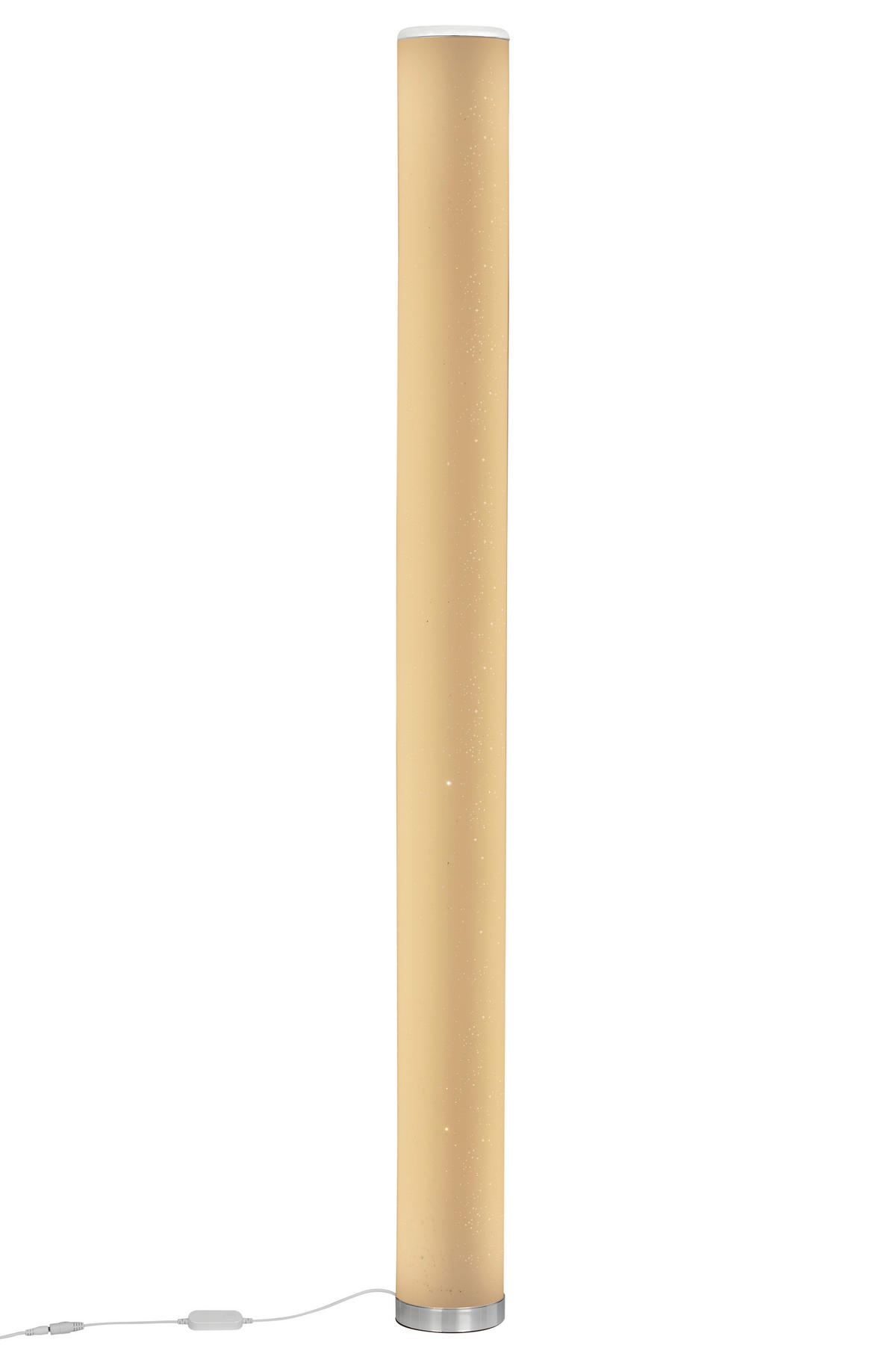 Lampadar Cu Led 13/150 cm    - alb/culoare crom, Trend, plastic (13/150cm) - Novel