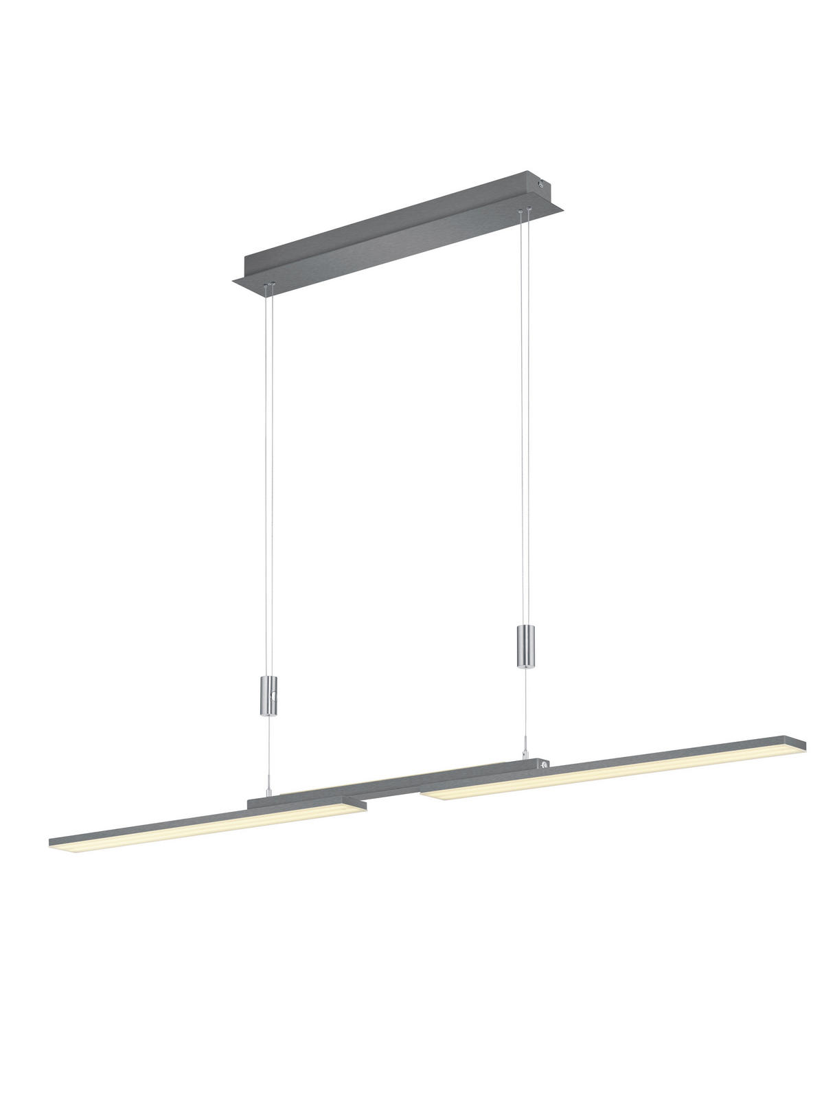 LED-HÄNGELEUCHTE 158/6/150 cm  - Anthrazit, Design, Metall (158/6/150cm) - Hell