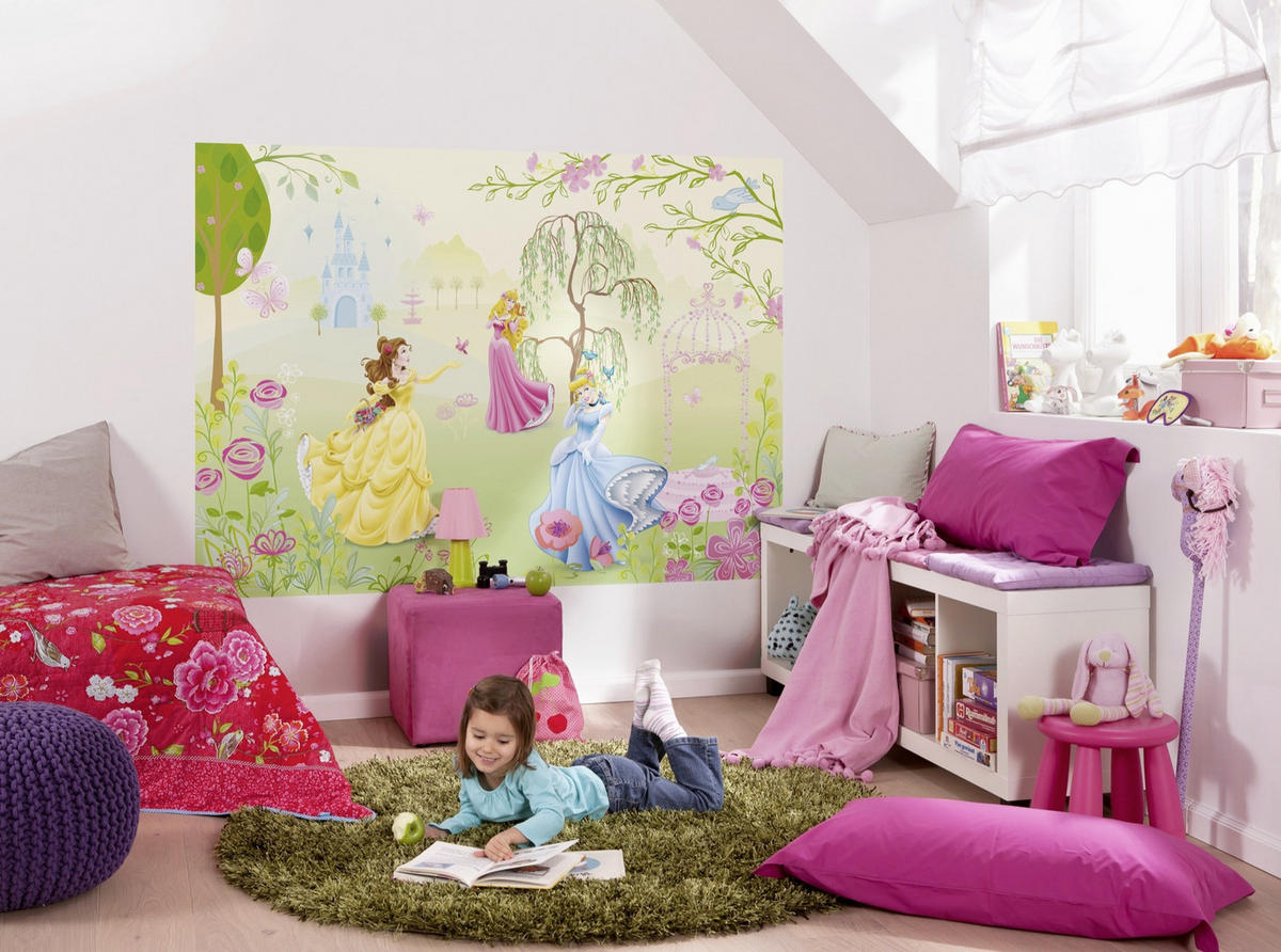 FOTOTAPET 184/127 cm  - multicolor, Design, papper (184/127cm) - Disney