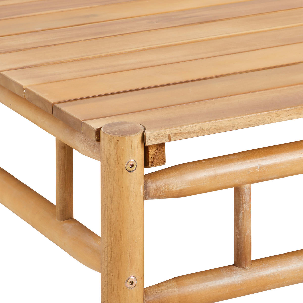 LOUNGEGARNITUR 231,5/231,5 cm Akazie Hartholz  - Taupe/Teakfarben, Natur, Holz/Textil (231,5/231,5cm) - Ambia Garden
