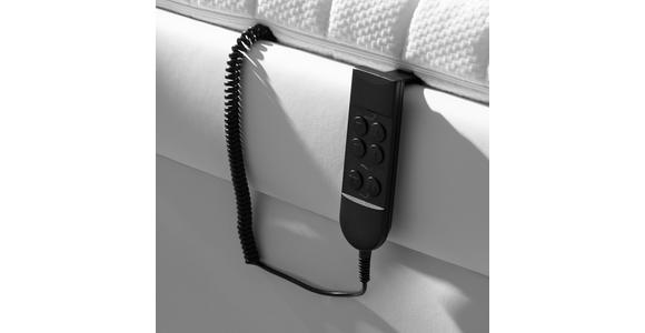 POLSTERBETT Matratze, gepolstertes Kopfteil, Lattenrost, Bettkasten Dunkelbraun 160/200 cm  - Dunkelbraun/Silberfarben, KONVENTIONELL, Holz/Textil (160/200cm) - Esposa