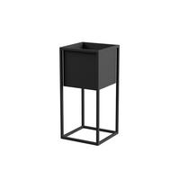 BLUMENSTÄNDER Metall  - Schwarz, Basics, Metall (28/60/28cm)