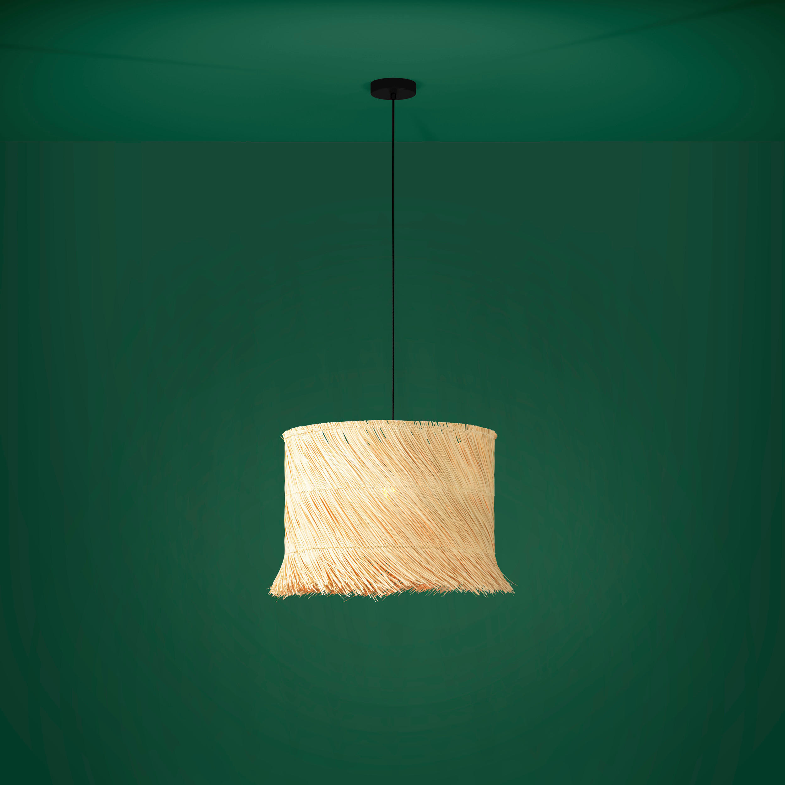 HÄNGELEUCHTE 48/150 cm    - Schwarz, Design, Metall (48/150cm) - Eglo