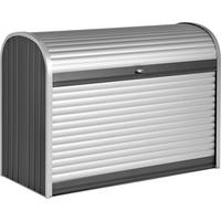AUFBEWAHRUNGSBOX  - Dunkelgrau, Design, Metall (163/120/78cm) - Biohort