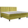 BOXSPRINGBETT 240/200 cm  in Grün  - Wengefarben/Grün, Trend, Holz/Textil (240/200cm) - Esposa