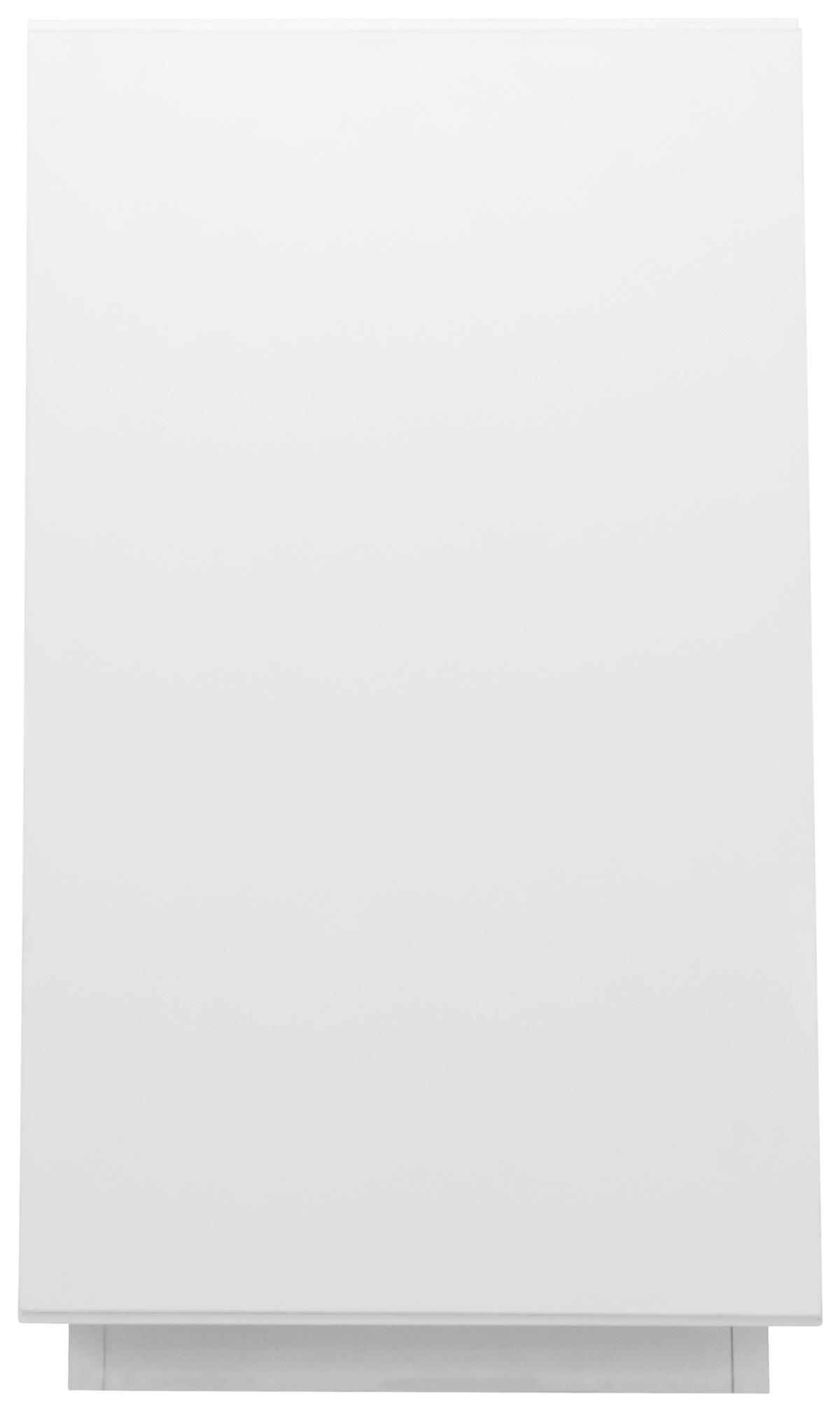 AKTENREGAL Weiß, Eiche Artisan  - Weiß/Eiche Artisan, Design, Holzwerkstoff (100/74/40cm) - Venda