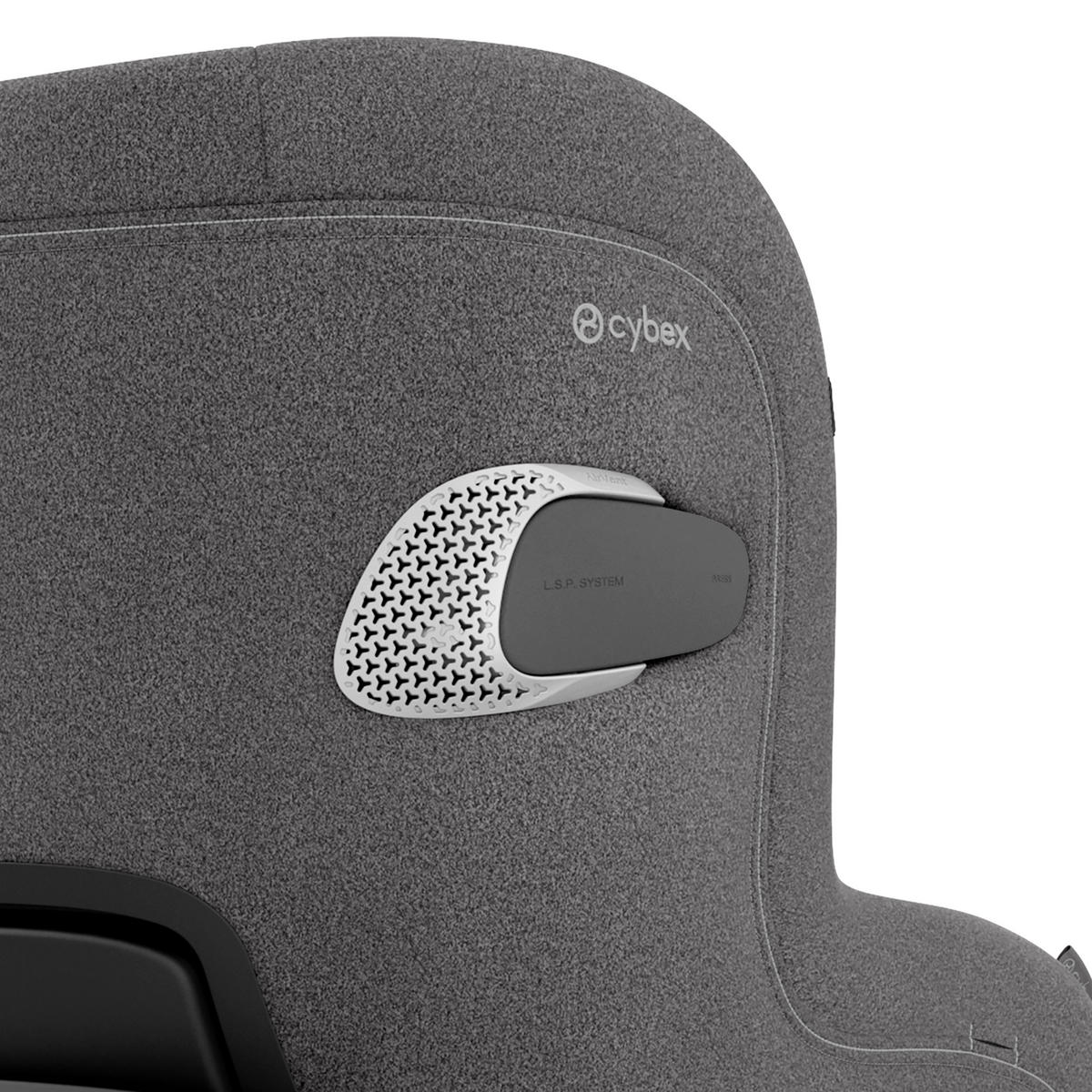 REBOARDER-KINDERSITZ Sirona Ti Plus  - Dunkelgrau, Basics, Kunststoff/Textil (71/44/75cm) - cybex PLATINUM