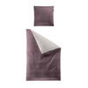 WENDEBETTWÄSCHE Makosatin 140/200 cm  - Mauve, KONVENTIONELL, Textil (140/200cm) - Irisette