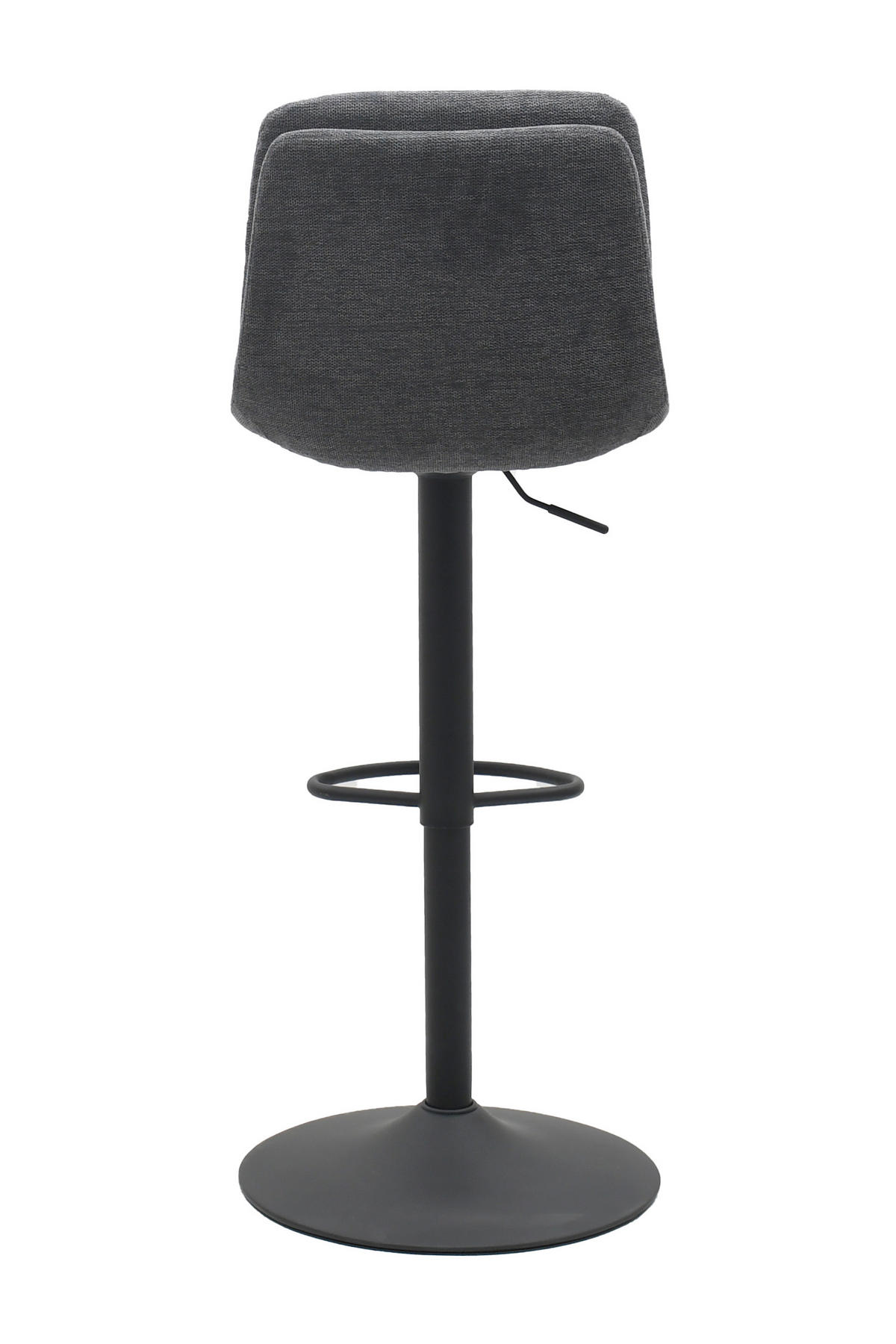 BARHOCKER-SET in Dunkelgrau  - Dunkelgrau/Schwarz, MODERN, Textil/Metall (47/94-110/55cm) - Livetastic