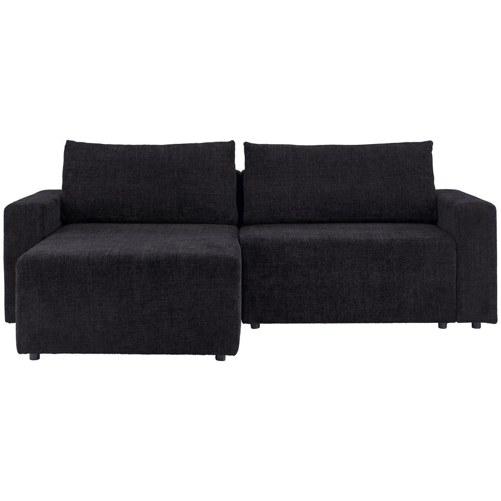 Ecksofa Dallas Schwarz 173x258 Cm