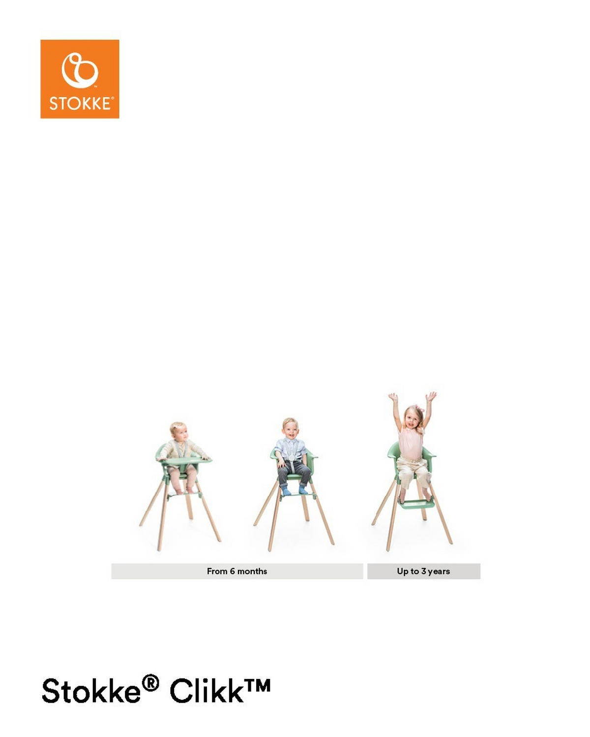 HOCHSTUHL Clikk  - Buchefarben/Mintgrün, Design, Holz/Kunststoff (69/56/82,5cm) - Stokke