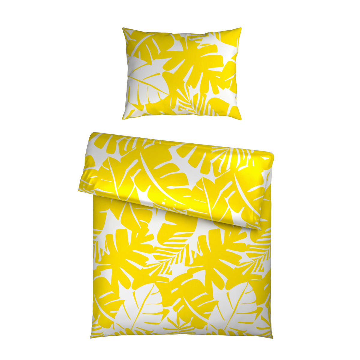 POSTEĽNÁ BIELIZEŇ, renforcé, žltá, 140/200 cm - žltá, textil (140/200cm) - Esposa