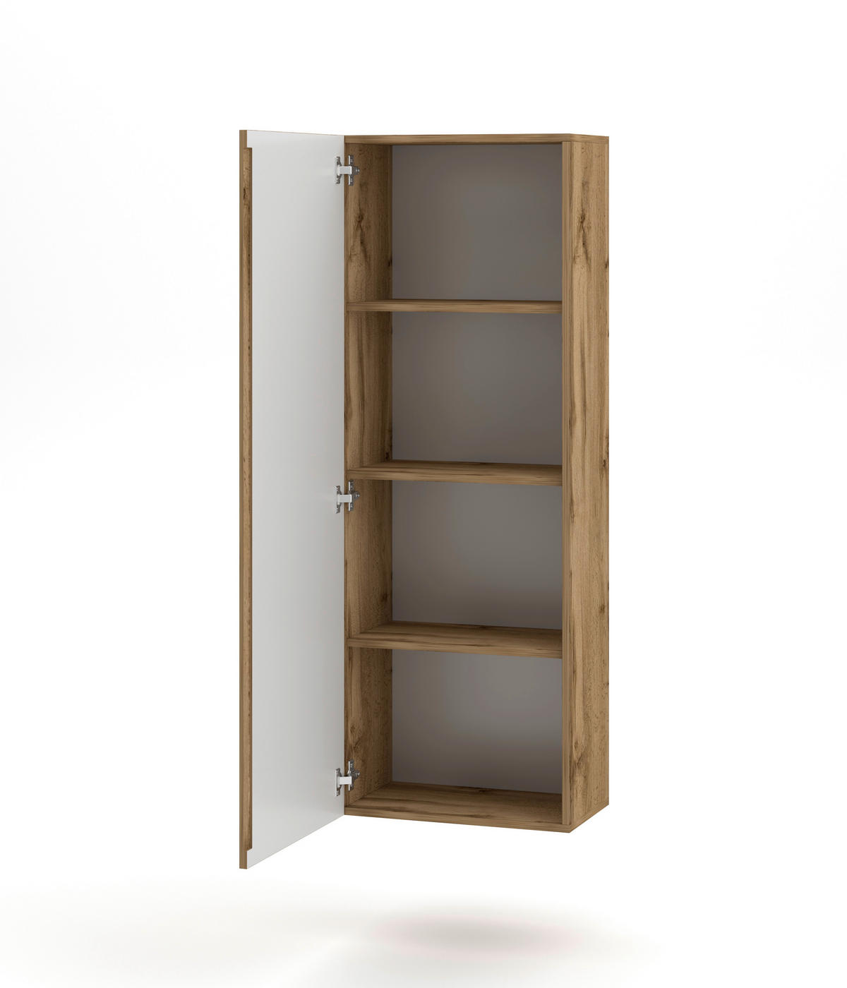 VITRINE  in Eiche Wotan  - Eiche Wotan, Design, Holzwerkstoff (40/140/30cm) - Livetastic