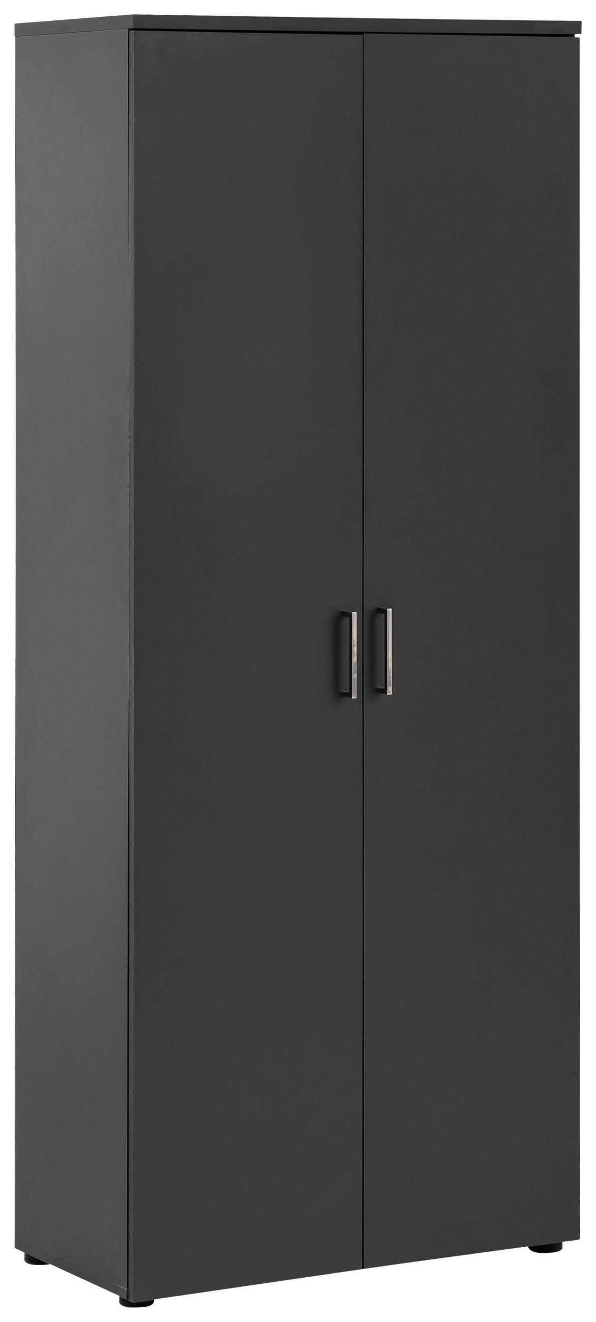 AKTENSCHRANK Anthrazit - Anthrazit, MODERN, Holzwerkstoff (80,2/199,7/41cm) - MID.YOU